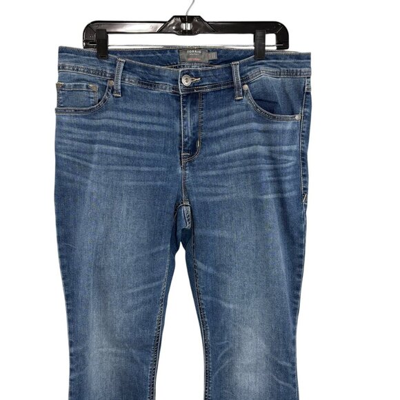Torrid Luxe Slim Medium Rise Bootcut Jeans Women's Size 12 Regular - Picture 3 of 7